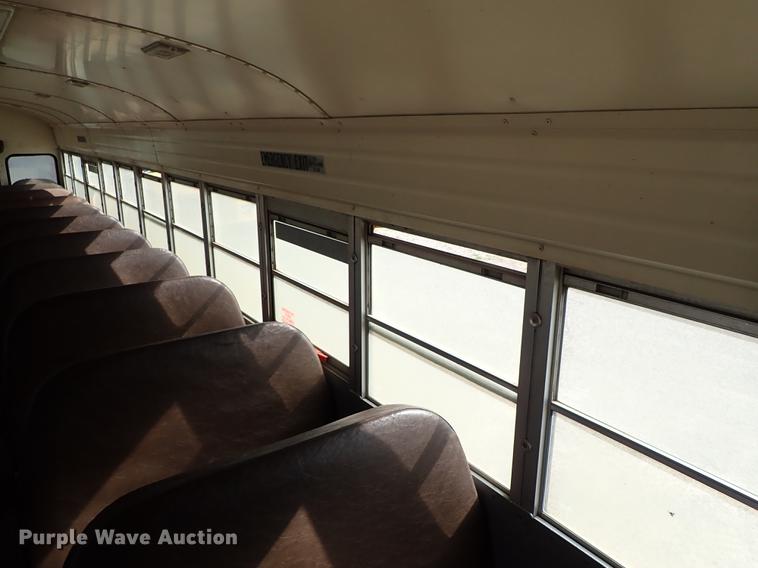 image for item DF1119 1996 GMC B7 Blue Bird school bus