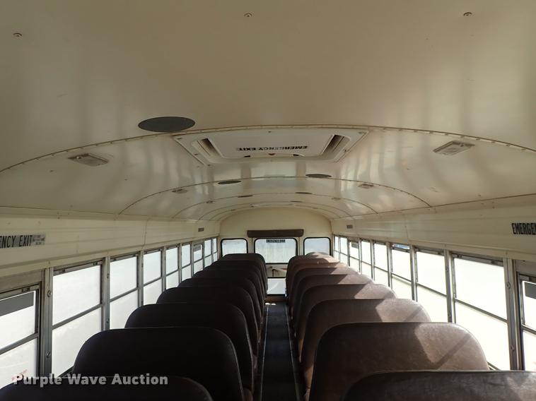 image for item DF1119 1996 GMC B7 Blue Bird school bus