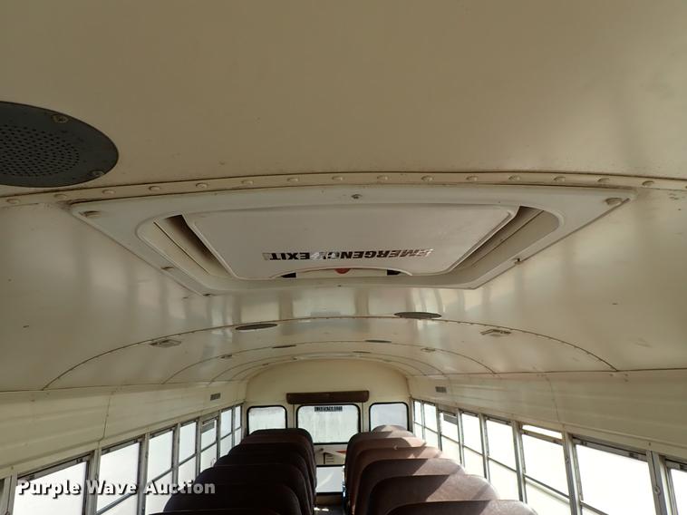 image for item DF1119 1996 GMC B7 Blue Bird school bus