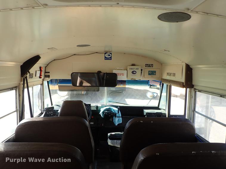 image for item DF1119 1996 GMC B7 Blue Bird school bus