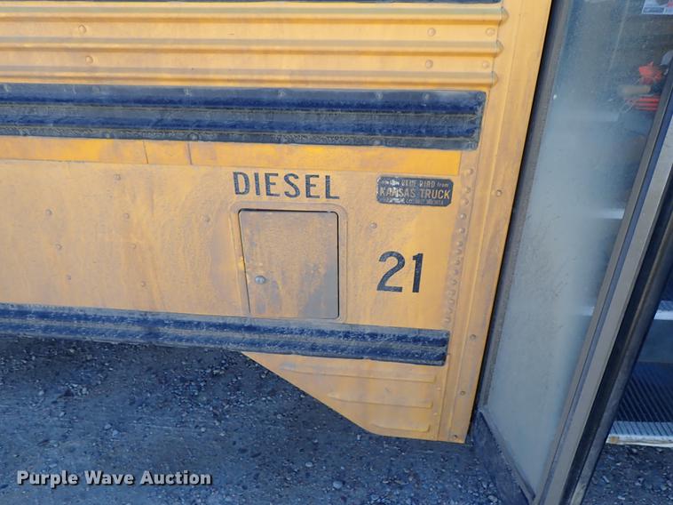 image for item DF1119 1996 GMC B7 Blue Bird school bus