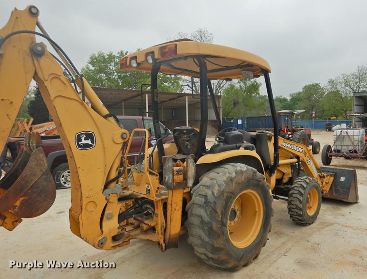 image for item DF2551 2008 John Deere 110 backhoe