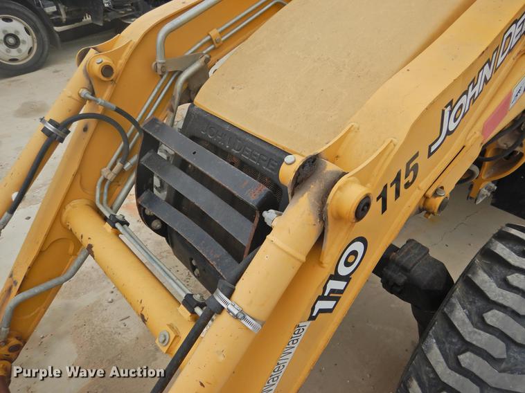image for item DF2551 2008 John Deere 110 backhoe