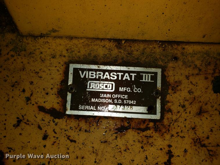 image for item DF3312 Rosco Vibrastat III double drum roller