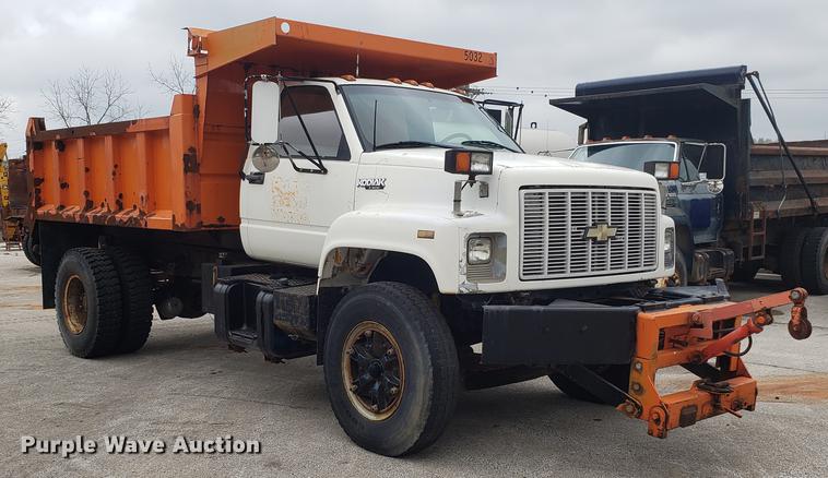 image for item DF3452 1991 Chevrolet Kodiak C6500 dump truck