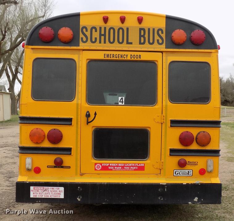 image for item DF4430 2002 Chevrolet Express G3500 school bus