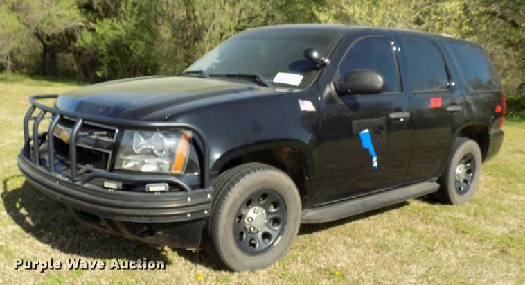 image for item DF4437 2011 Chevrolet Tahoe Police SUV