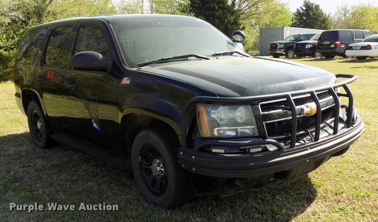 image for item DF4437 2011 Chevrolet Tahoe Police SUV
