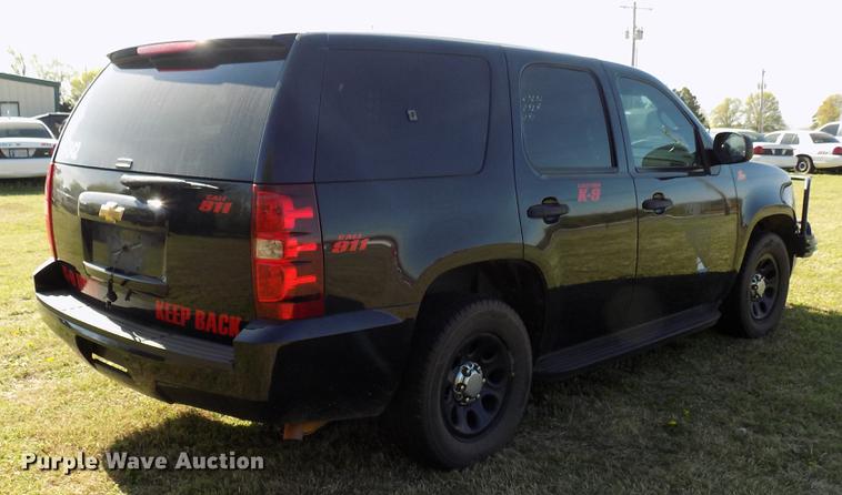 image for item DF4437 2011 Chevrolet Tahoe Police SUV