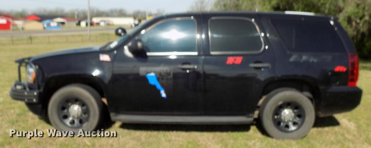image for item DF4437 2011 Chevrolet Tahoe Police SUV