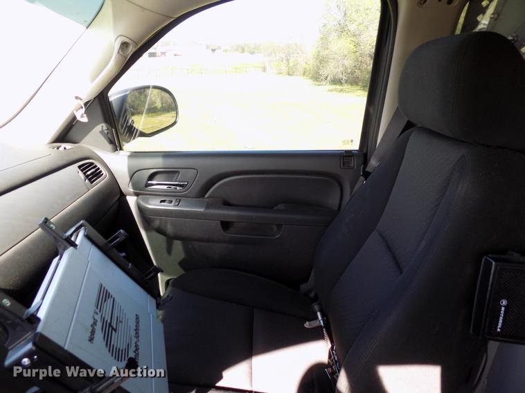 image for item DF4437 2011 Chevrolet Tahoe Police SUV
