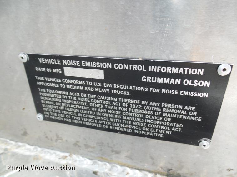 image for item DF7179 2003 Freightliner MT55 DWI/DUI enforcement/command center truck