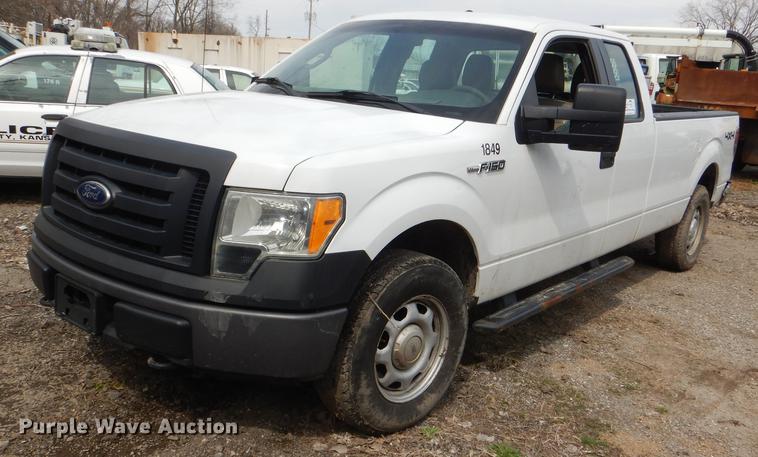 image for item DF7771 2010 Ford F150 SuperCab pickup truck