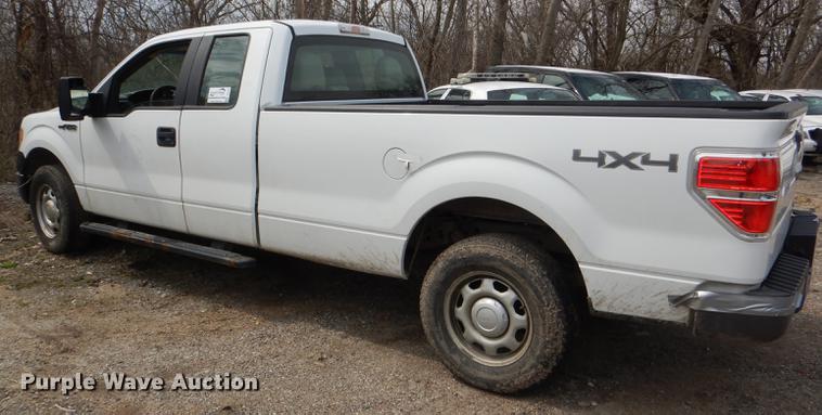 image for item DF7771 2010 Ford F150 SuperCab pickup truck