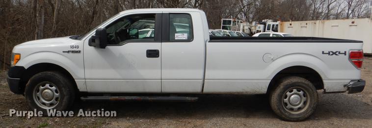 image for item DF7771 2010 Ford F150 SuperCab pickup truck