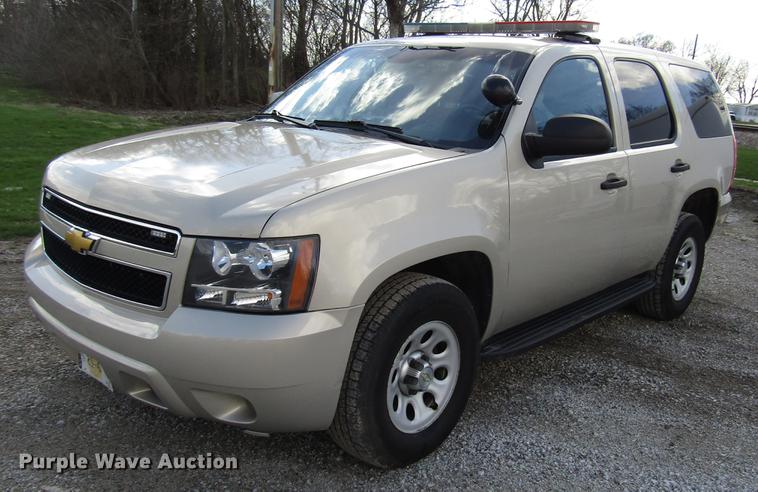 image for item DF7940 2012 Chevrolet Tahoe Police SUV