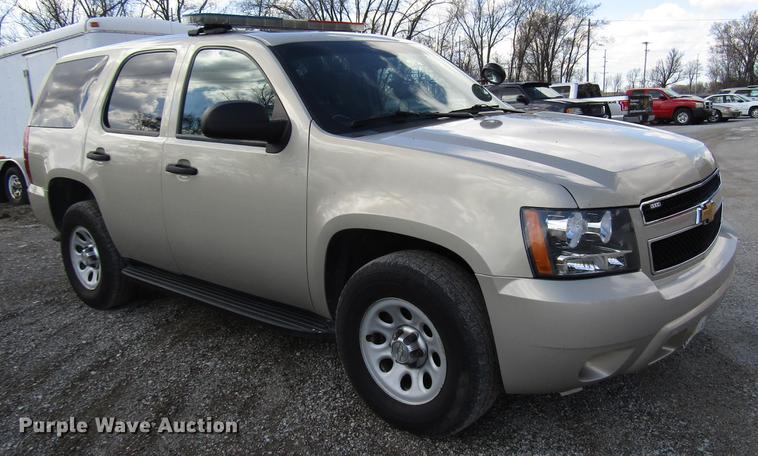 image for item DF7940 2012 Chevrolet Tahoe Police SUV