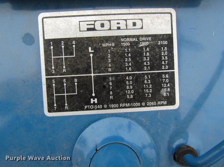 image for item DF7947 1985 Ford 6610 tractor