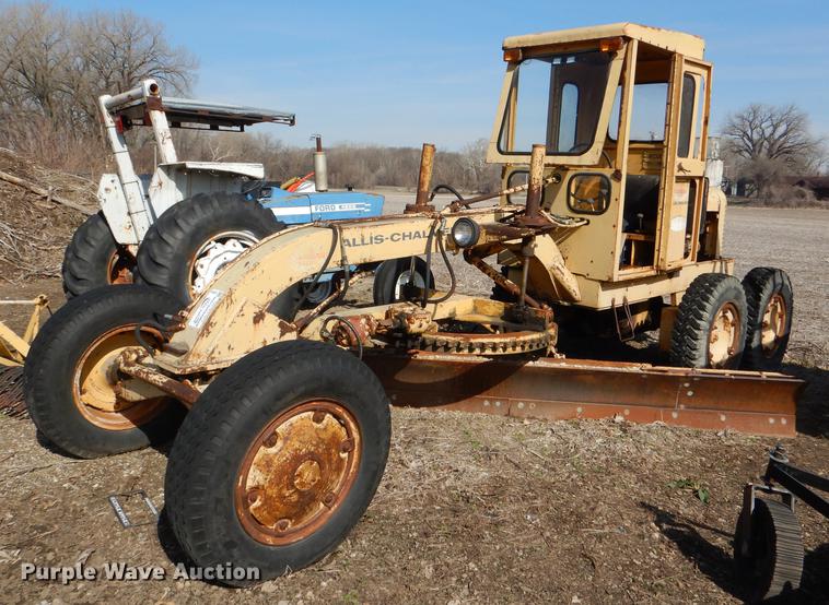 image for item DG0923 Allis Chalmers rigid frame motor grader