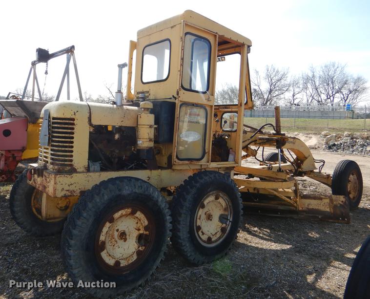 image for item DG0923 Allis Chalmers rigid frame motor grader