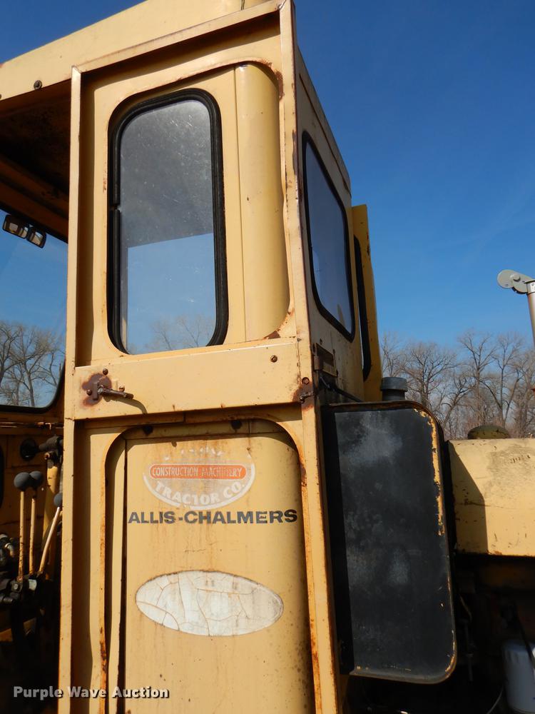 image for item DG0923 Allis Chalmers rigid frame motor grader