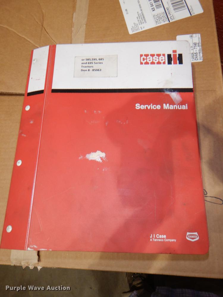 image for item DG0962 1993 Case IH 595 tractor