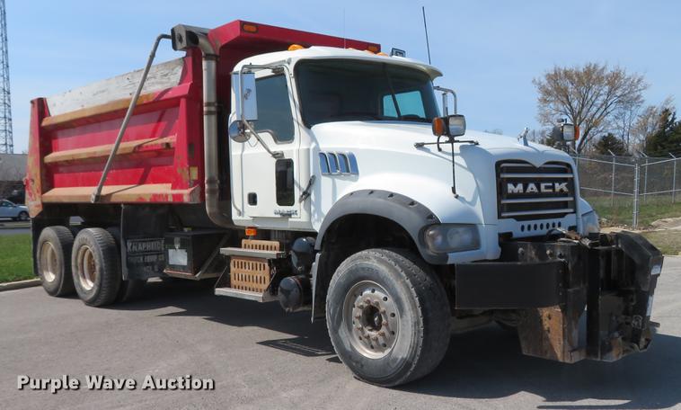 image for item DG3944 2010 Mack GU713 Granite dump truck