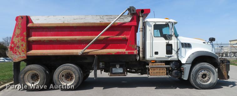 image for item DG3944 2010 Mack GU713 Granite dump truck