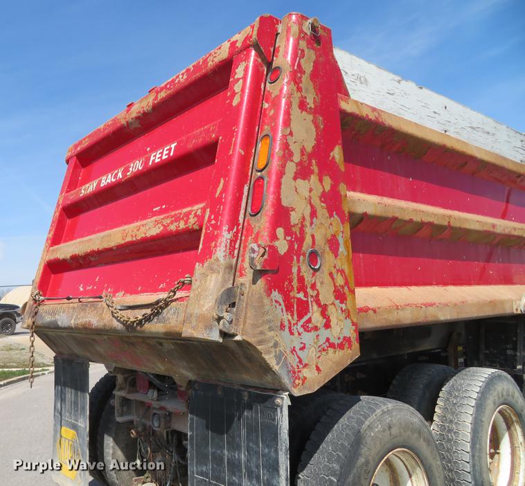 image for item DG3944 2010 Mack GU713 Granite dump truck