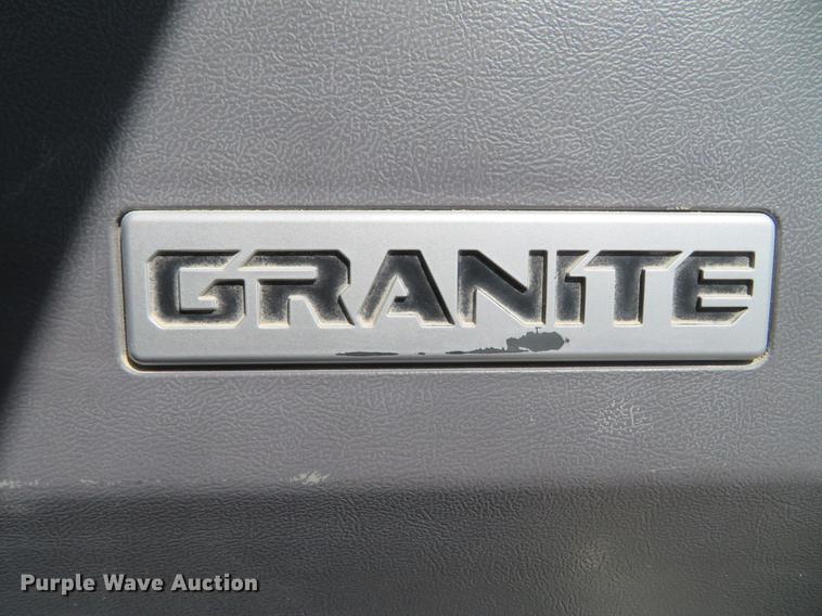 image for item DG3944 2010 Mack GU713 Granite dump truck