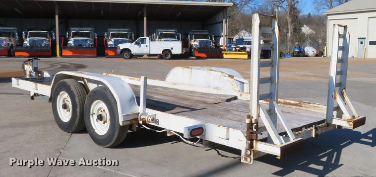 image for item DG3951 1998 Cronkite 2900E utility trailer