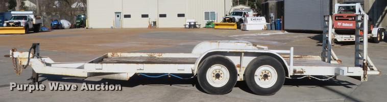 image for item DG3951 1998 Cronkite 2900E utility trailer