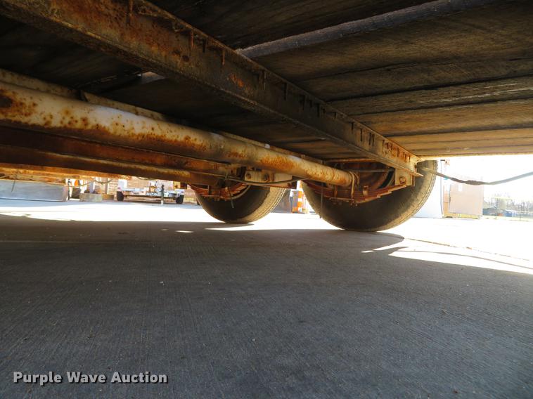 image for item DG3951 1998 Cronkite 2900E utility trailer