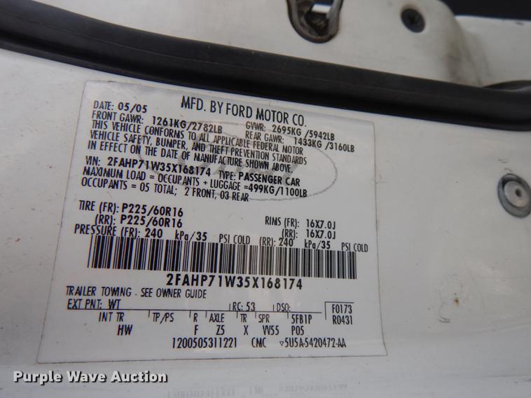 image for item DI9440 2008 Ford Crown Victoria Police Interceptor