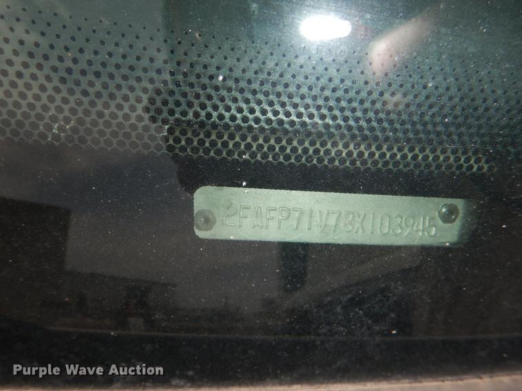 image for item DI9447 2008 Ford Crown Victoria Police Interceptor