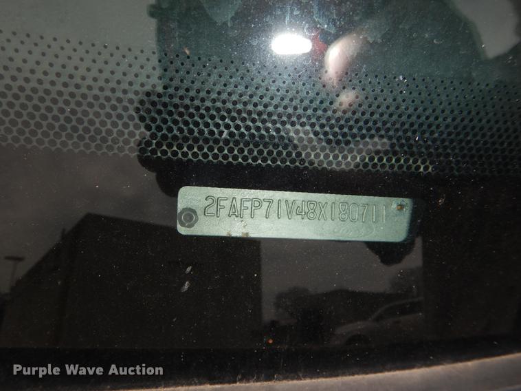 image for item DI9448 2008 Ford Crown Victoria Police Interceptor