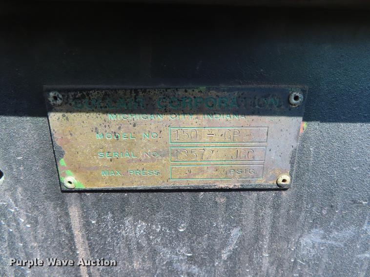 image for item DN9032 Sullair 150GP air compressor