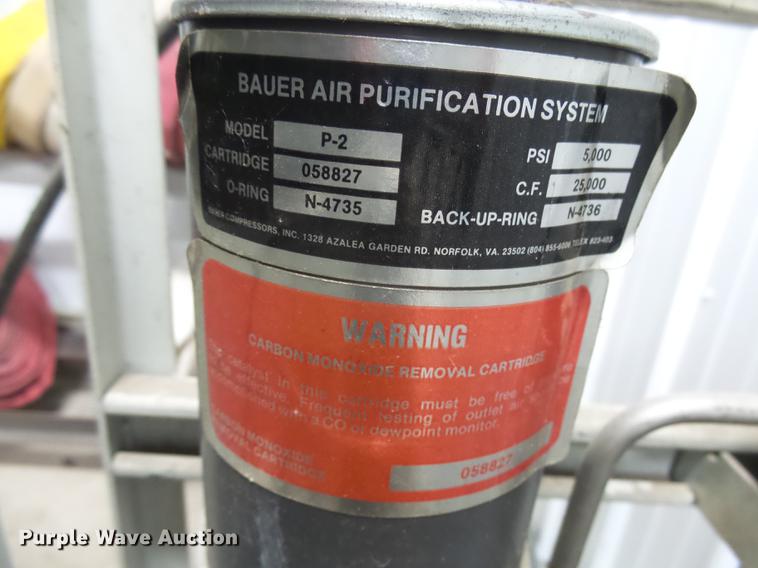 image for item DX9161 1987 Bauer N14-E3 compressor