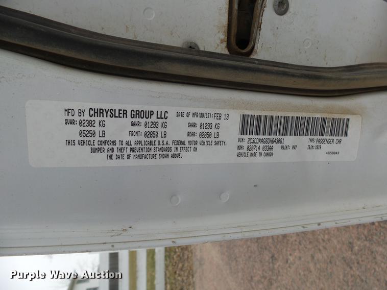 image for item DX9163 2013 Dodge Charger Police