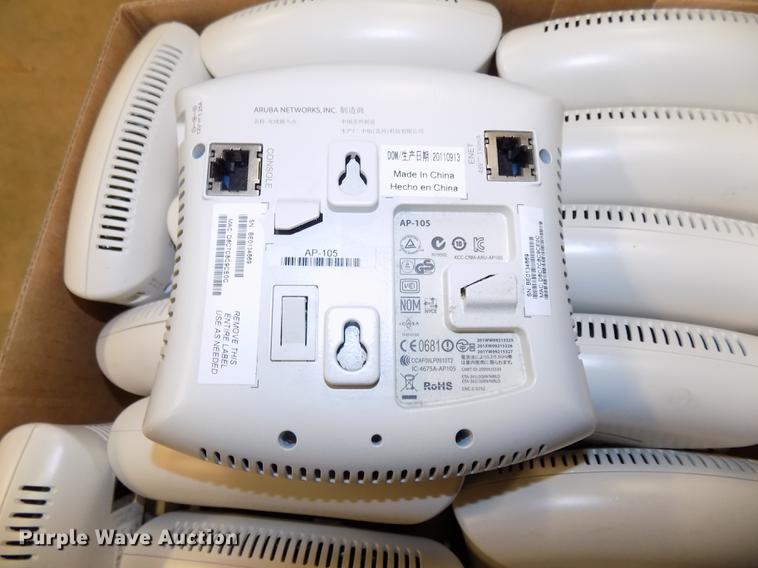 image for item DZ9672 (4) Aruba wireless access points