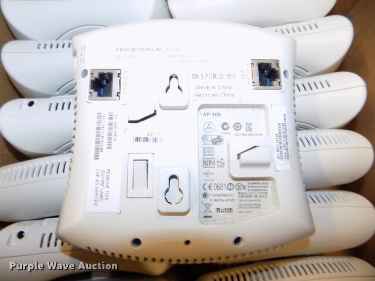 image for item DZ9672 (4) Aruba wireless access points