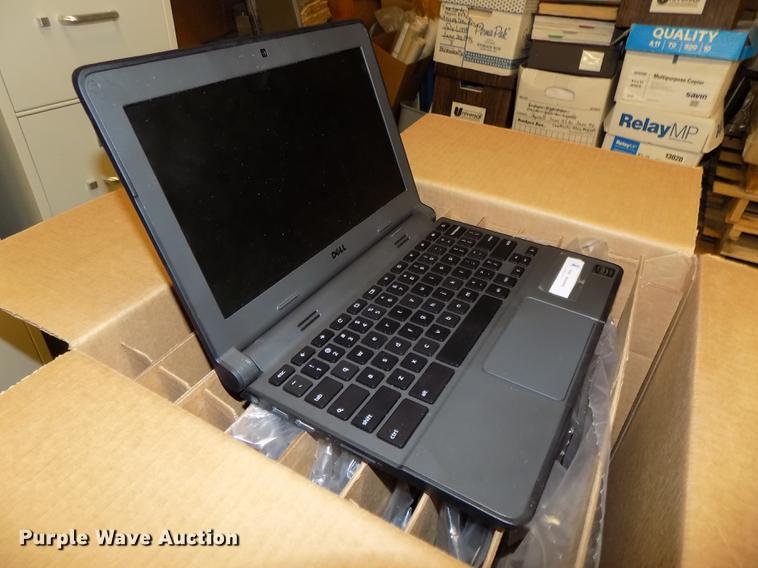 image for item DZ9673 Approximately 34 Dell Chromebook laptops