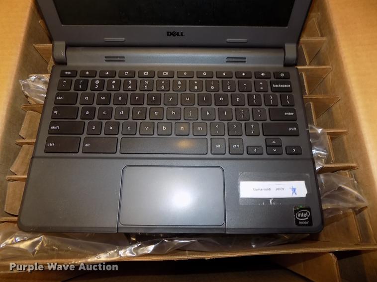 image for item DZ9673 Approximately 34 Dell Chromebook laptops