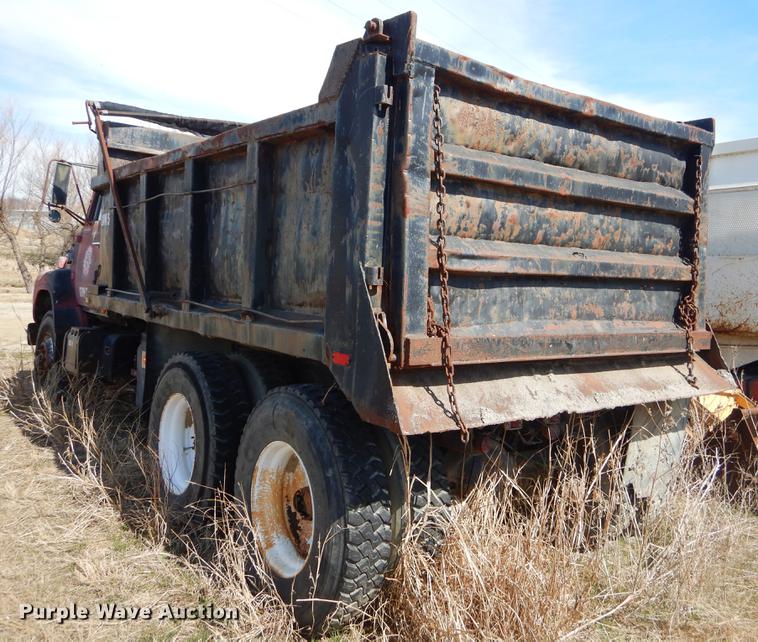 image for item EZ9753 1974 Ford Custom Cab dump truck