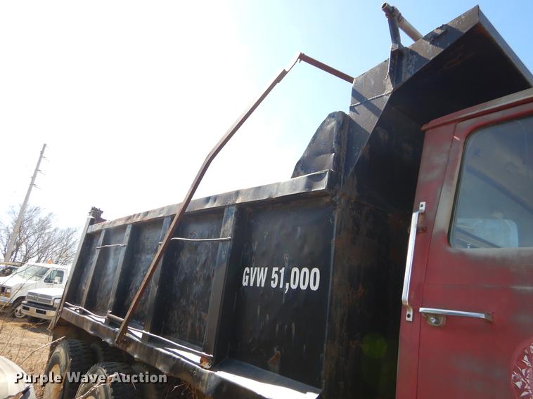 image for item EZ9753 1974 Ford Custom Cab dump truck