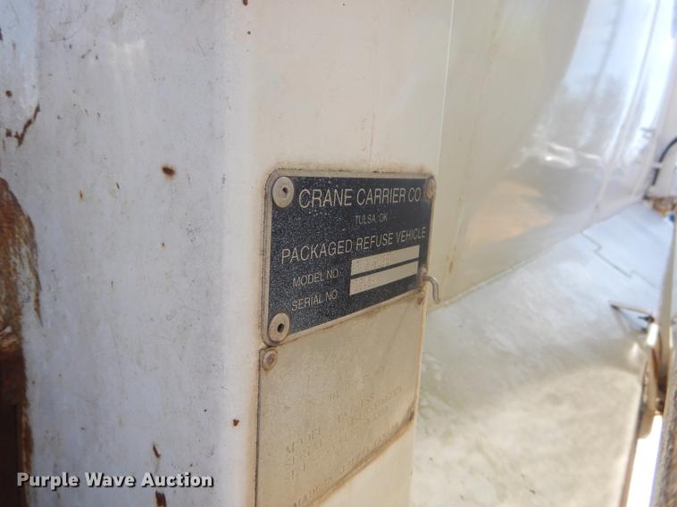 image for item EZ9755 2003 Crane Carrier PLDT240 refuse truck