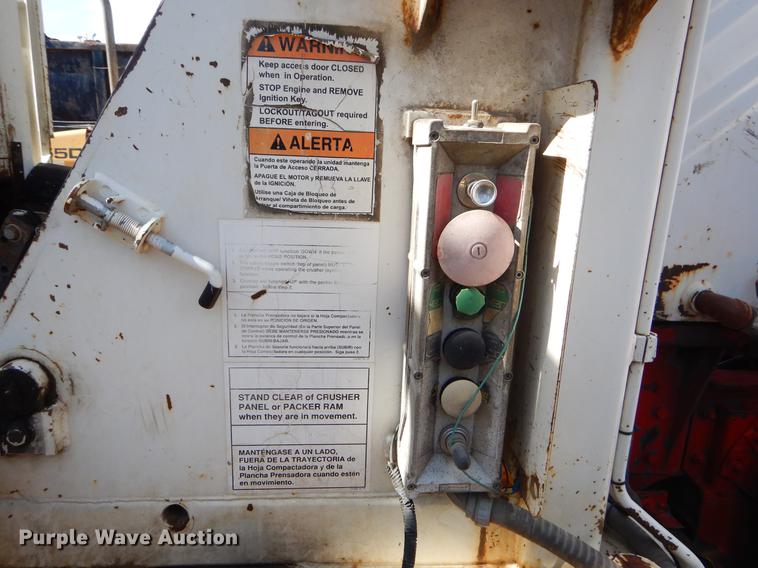 image for item EZ9755 2003 Crane Carrier PLDT240 refuse truck