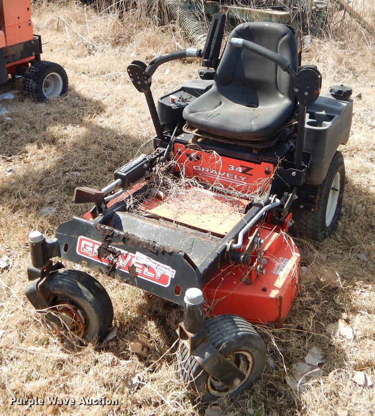 image for item EZ9758 Gravely 34Z ZTR lawn mower