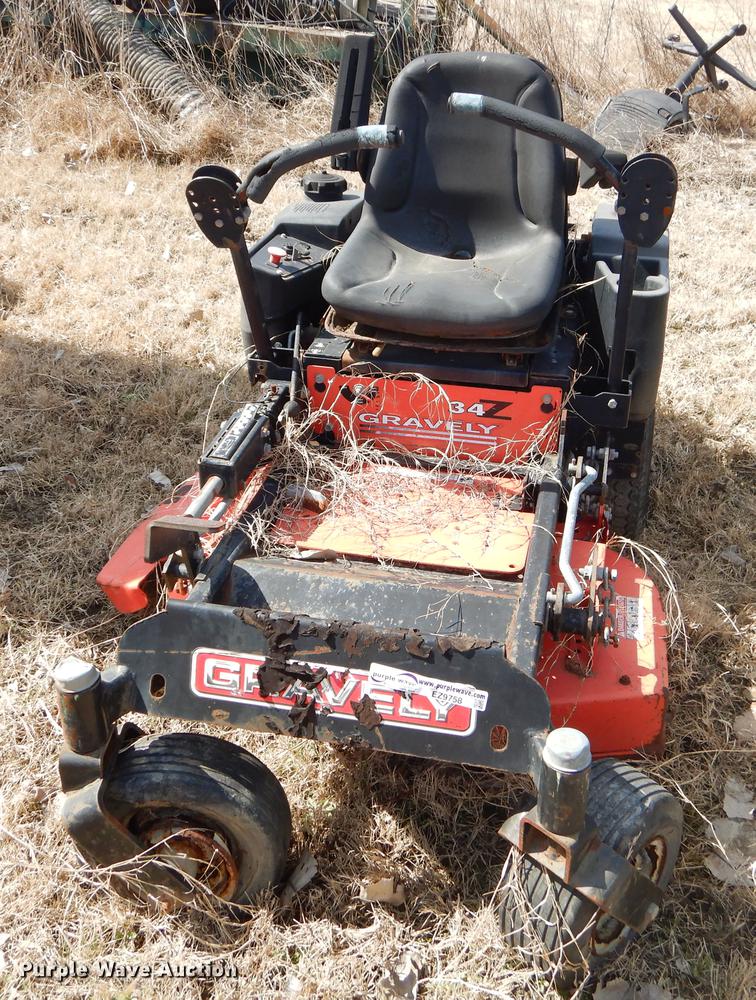 image for item EZ9758 Gravely 34Z ZTR lawn mower