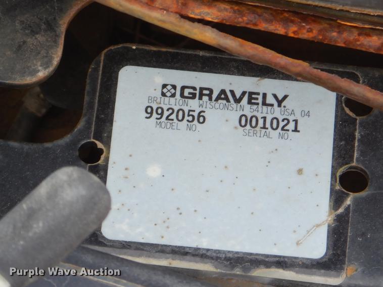 image for item EZ9758 Gravely 34Z ZTR lawn mower